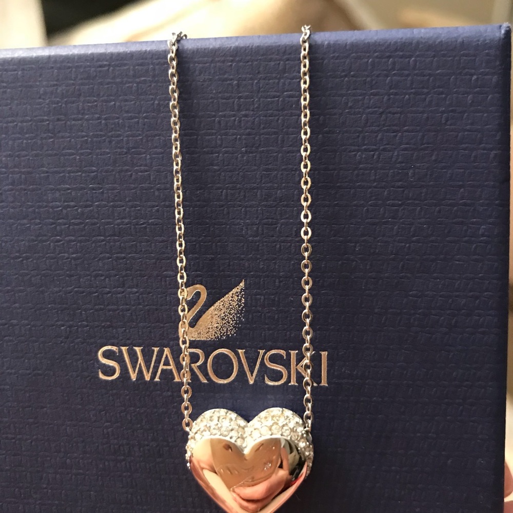 Crystal heart necklace